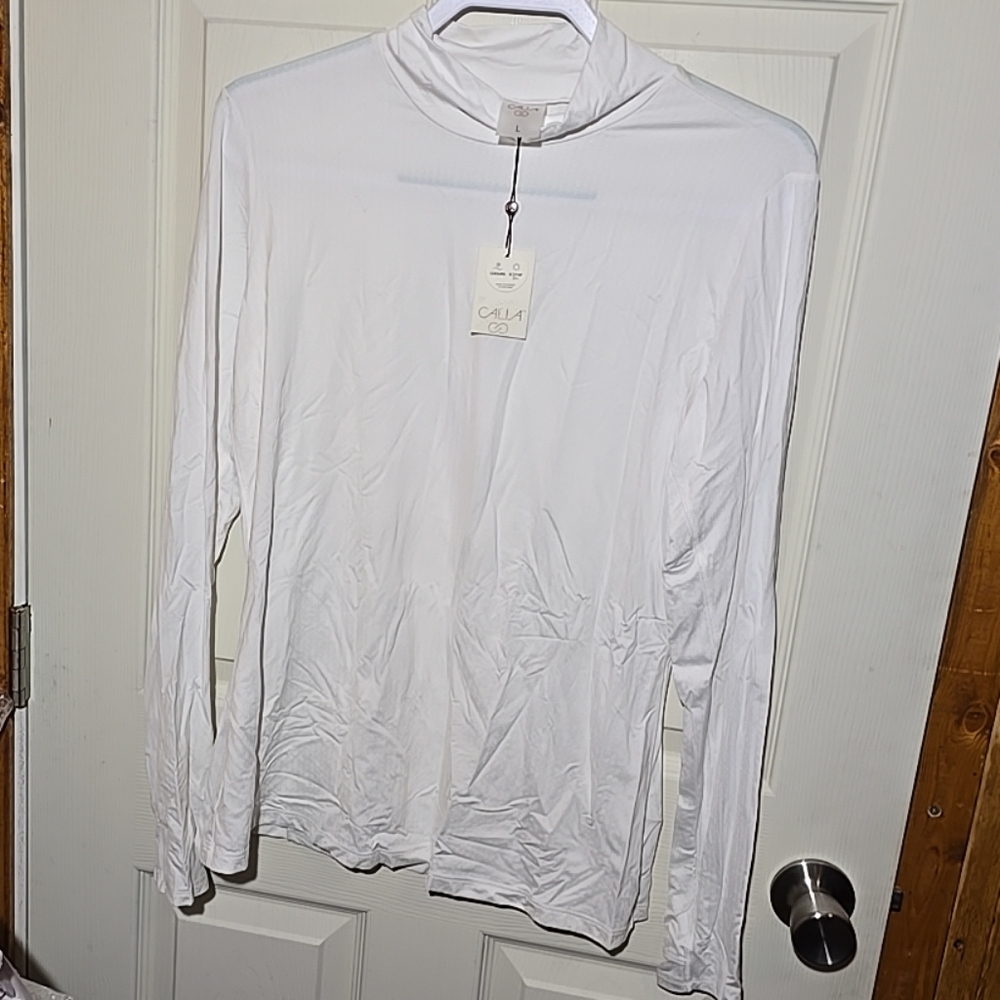 Nwt Women's Calia BodyUV 50+ Body Breeze Top Sz XL